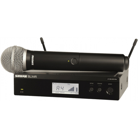 Micros chant sans fil - Shure - BLX24RE-PG58-M17