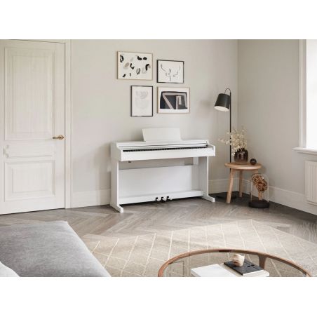 Pianos numériques meubles - Yamaha - YDP-165 WH (BLANC)