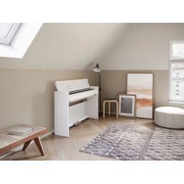 	Pianos numériques meubles - Yamaha - YDP-S55 WH (BLANC)