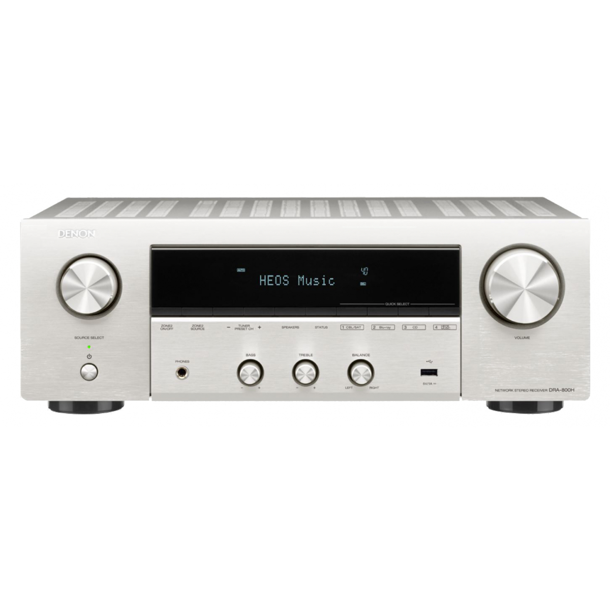 Ampli hifi stéréo -  - DRA-800H (GRIS) - HEOS