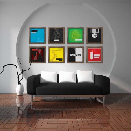 Meubles disques et Vinyles DJ - Glorious DJ - VINYL FRAME SET 12" ROSEWOOD