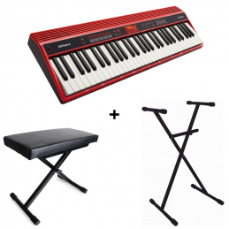 Packs Claviers et Synthé - Roland - Pack GO:KEYS + Stand +...