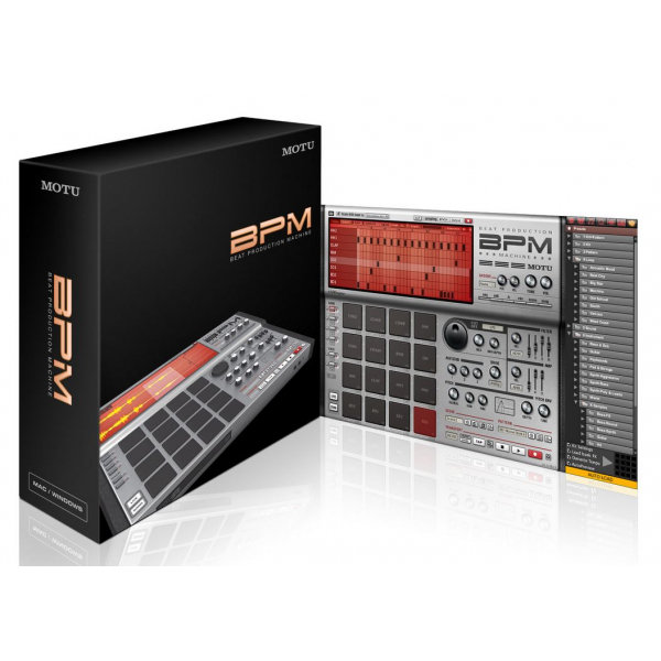 Logiciels instruments virtuels - Motu - BPM 1.5 Logiciels instruments virtuels - Motu - BPM 1.5