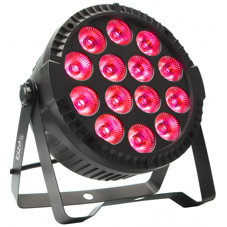 Projecteurs PAR LED - Ibiza Light - THINPAR-14X6W-RGBW