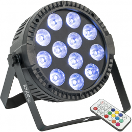 Projecteurs PAR LED - Ibiza Light - THINPAR-12X6-RGBW
