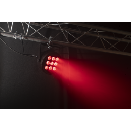 	Projecteurs PAR LED - Ibiza Light - THINPAR-9X6W-RGBW