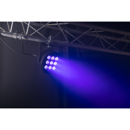	Projecteurs PAR LED - Ibiza Light - THINPAR-9X6W-RGBW
