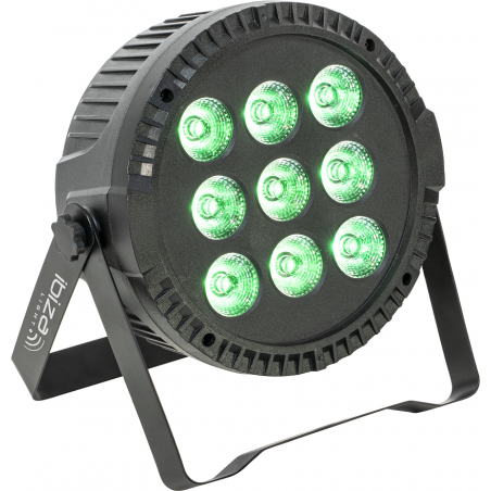 Projecteurs PAR LED - Ibiza Light - THINPAR-9X6W-RGBW