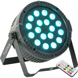 	Projecteurs PAR LED - Ibiza Light - THINPAR-18X1RGB