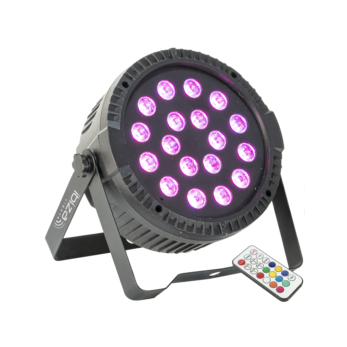 Projecteurs PAR LED - Ibiza Light - THINPAR-18X1RGB