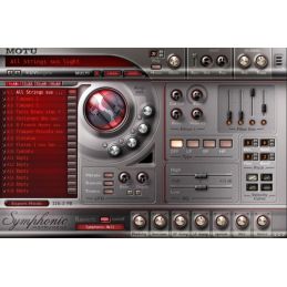 	Logiciels instruments virtuels - Motu - Symphonic instrument