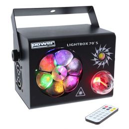 Jeux de lumière LED - Power Lighting - Lightbox 70'S