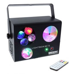 Jeux de lumière LED - Power Lighting - Lightbox 80'S