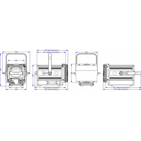 Projecteurs théatre - BriteQ - BT-THEATRE 250EZ MK2