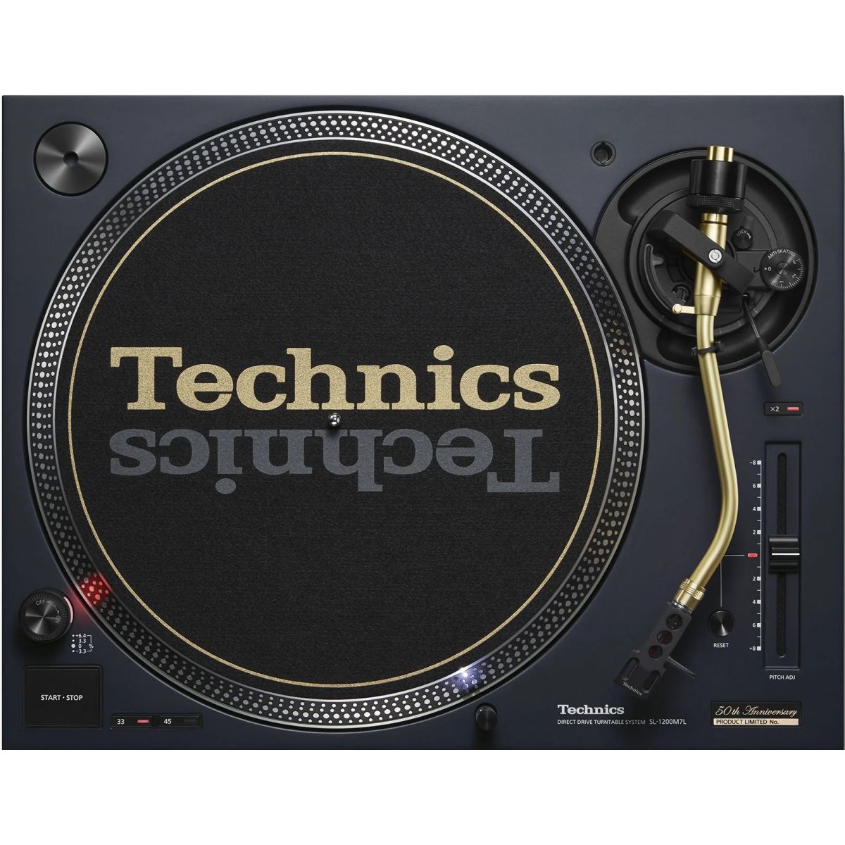 Platines vinyles DJ entrainement direct - Technics - SL-1200M7L Bleu (Edition...