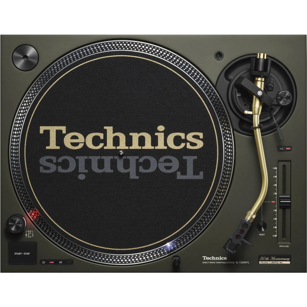Platines vinyles DJ entrainement direct - Technics - SL-1200M7L Verte (Edition...