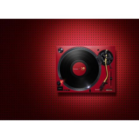 Platines vinyles DJ entrainement direct - Technics - SL-1200M7L Rouge (Edition...