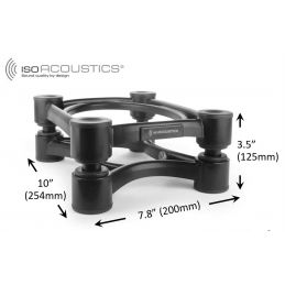 	Pieds enceintes monitoring - IsoAcoustics - ISO-200 SUB