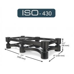 	Pieds enceintes monitoring - IsoAcoustics - ISO-430