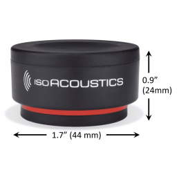 	Pieds enceintes monitoring - IsoAcoustics - ISO-PUCK MINI