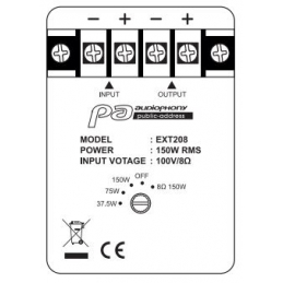 	Enceintes murales extérieur - Audiophony PA - EXT208