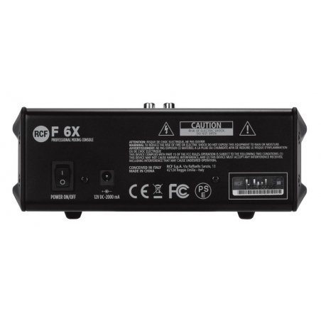 Consoles analogiques - RCF - F 6X
