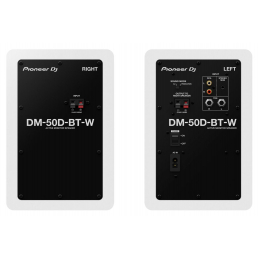 	Enceintes monitoring de studio - Pioneer DJ AlphaTheta - DM-50D-BT-W (La Paire)