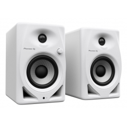 Enceintes monitoring de studio - Pioneer DJ AlphaTheta - DM-40D-W (La Paire)