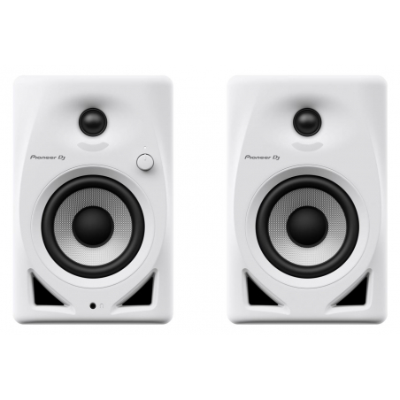 Enceintes monitoring de studio - Pioneer DJ AlphaTheta - DM-40D-W (La Paire)
