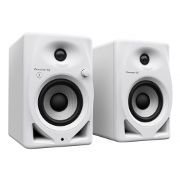 Enceintes monitoring de studio - Pioneer DJ AlphaTheta - DM-40D-BT-W (La Paire)
