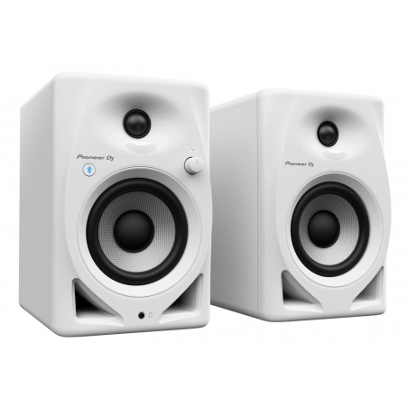 Enceintes monitoring de studio - Pioneer DJ AlphaTheta - DM-40D-BT-W (La Paire)