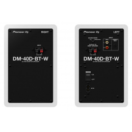 	Enceintes monitoring de studio - Pioneer DJ - DM-40D-BT-W (La Paire)
