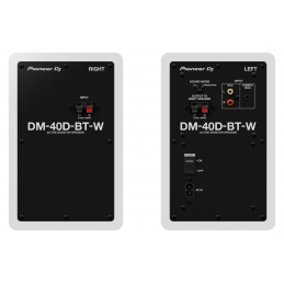 	Enceintes monitoring de studio - Pioneer DJ AlphaTheta - DM-40D-BT-W (La Paire)