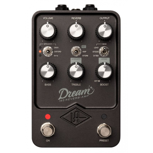 Pédales d'effets - Universal Audio - UAFX Dream ‘65 Reverb Amplifie Pédales d'effets - Universal Audio - UAFX Dream ‘65 Reverb Amplifie