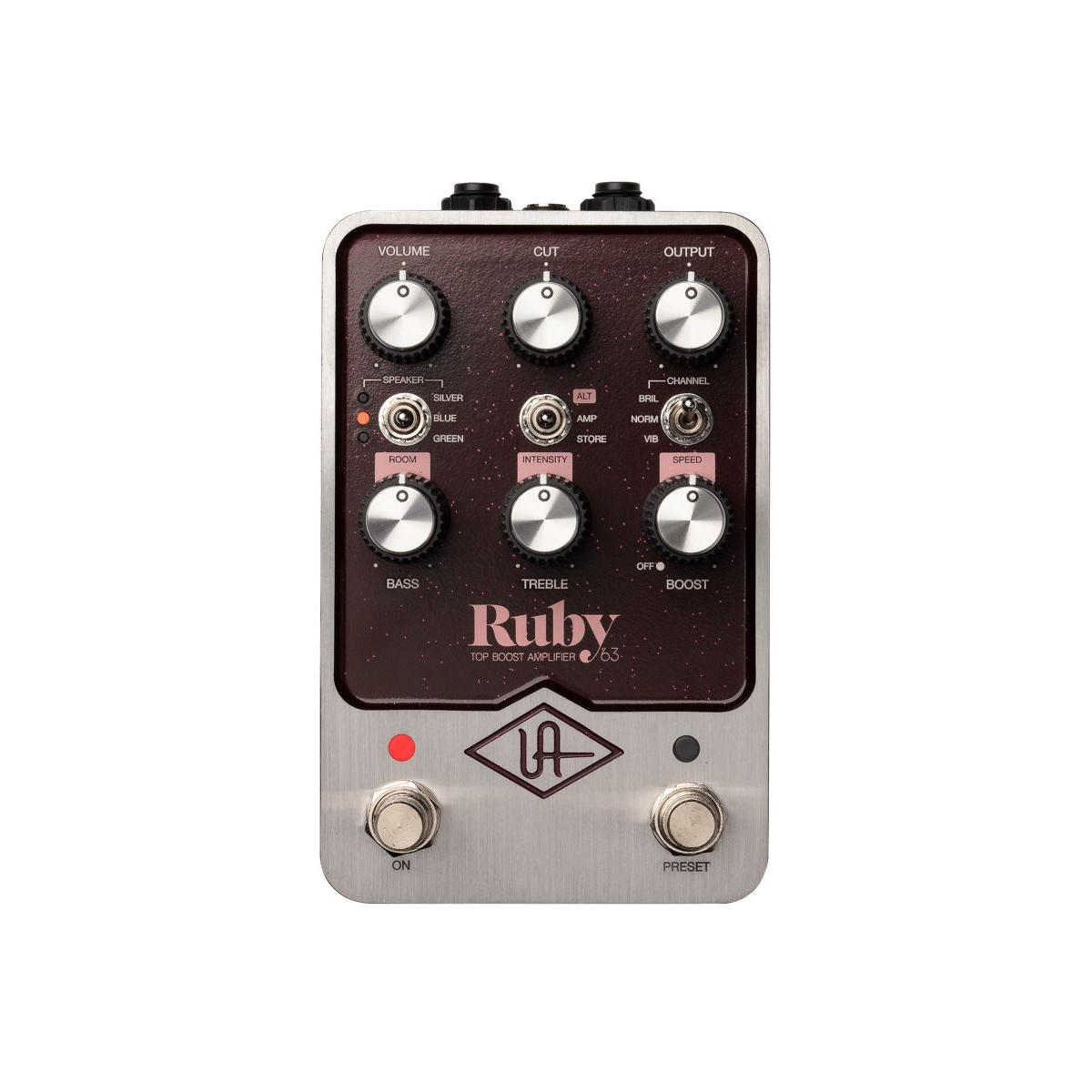 Pédales d'effets - Universal Audio - UAFX Ruby '63 Top Boost...