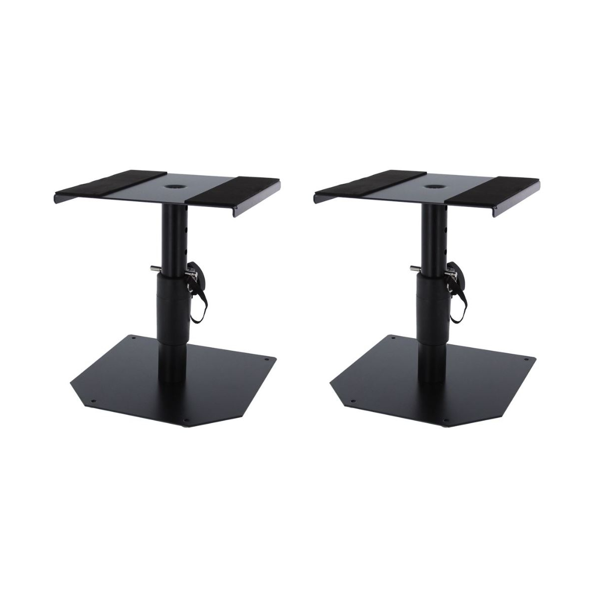 Pieds enceintes monitoring - Power Studio - PSS 130 DESK BL (La paire)