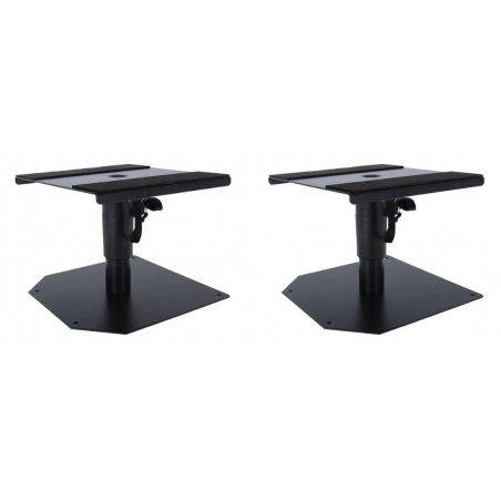 Pieds enceintes monitoring - Power Studio - PSS 130 DESK BL (La paire)