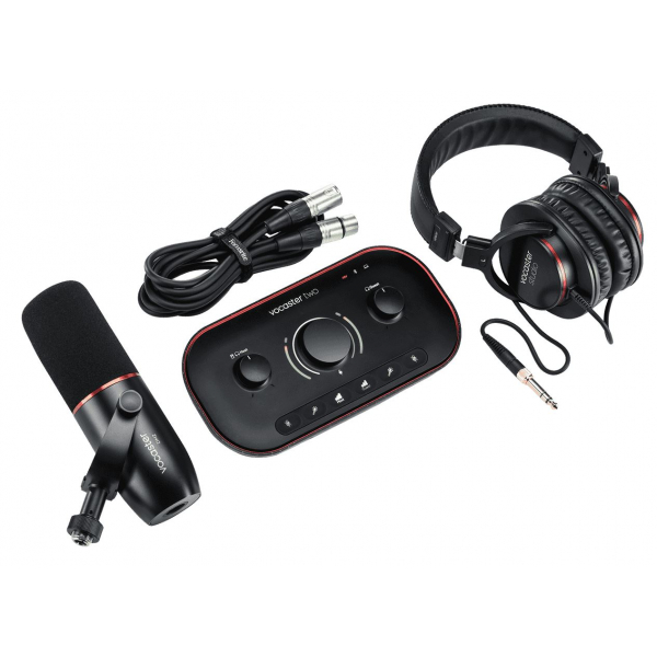 Packs Home Studio - Focusrite - Vocaster Two Studio Packs Home Studio - Focusrite - Vocaster Two Studio
