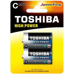 	Piles - Toshiba - Pile LR14 (Lot de 2)