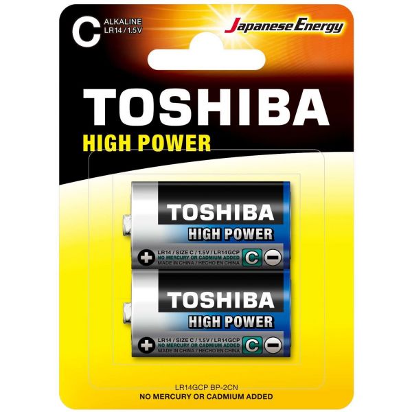 Piles - Toshiba - Pile LR14 (Lot de 2)