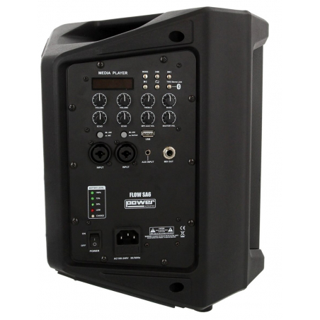 Enceintes amplifiées sur batteries - Power Acoustics - Sonorisation - FLOW SA6