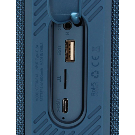 Enceintes Bluetooth Portables - Yourban - GETONE 48 BLUE
