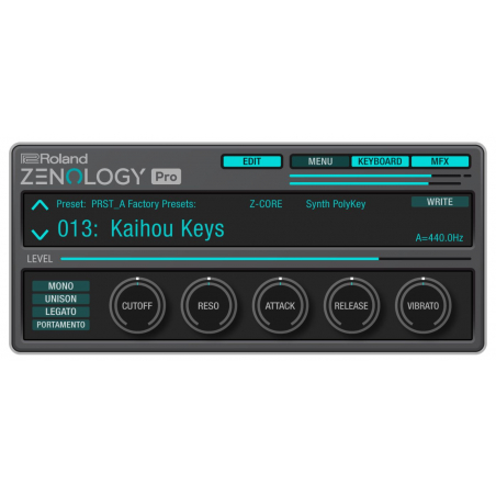 Logiciels instruments virtuels - Roland Cloud - ZENOLOGY Pro