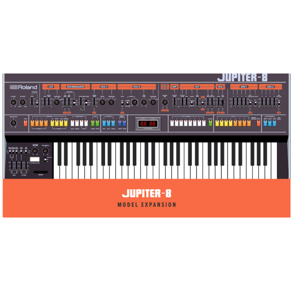 Logiciels instruments virtuels - Roland Cloud - JUPITER-8 Extension