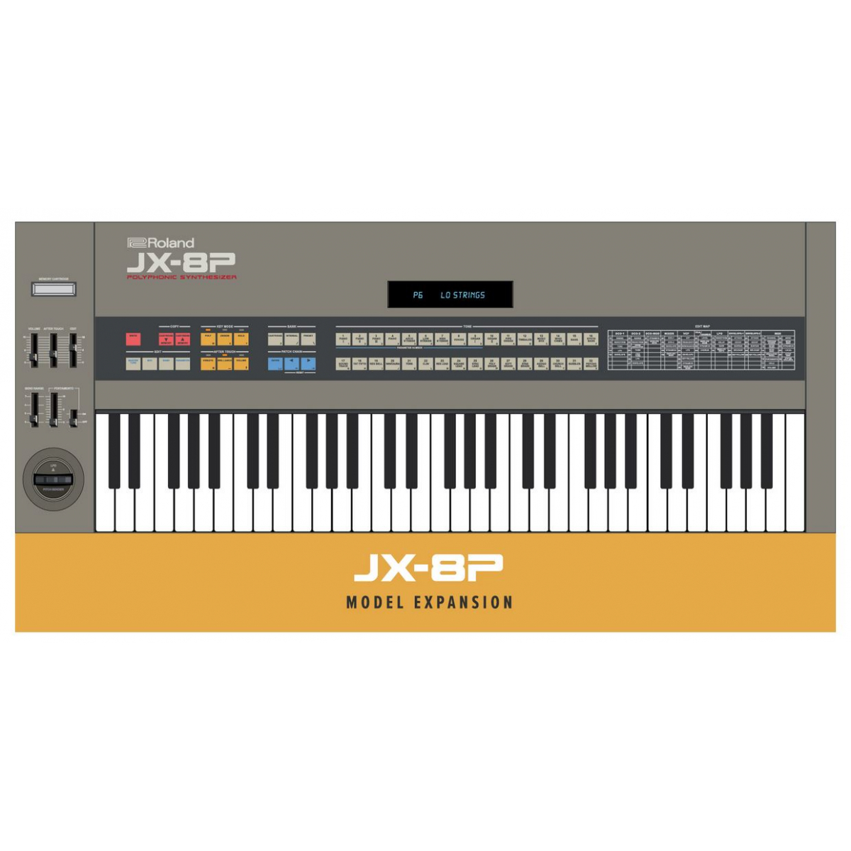 Logiciels instruments virtuels - Roland Cloud - JX-8P Extension