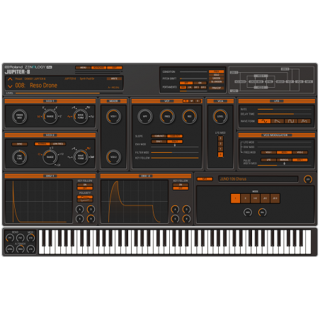 Logiciels instruments virtuels - Roland Cloud - ZENOLOGY PRO ANALOG Extension