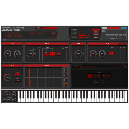 Logiciels instruments virtuels - Roland Cloud - ZENOLOGY PRO ANALOG Extension