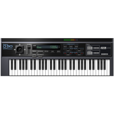 Logiciels instruments virtuels - Roland Cloud - D 50