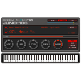 	Logiciels instruments virtuels - Roland Cloud - JUNO-106 Extension