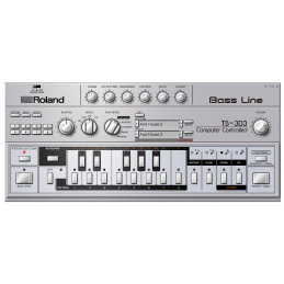 Logiciels instruments virtuels - Roland Cloud - TB-303